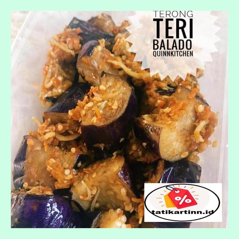 

T4Tksot Terong Teri Balado Tersedia Pedas Biasa,Sedang, Mampus - Pedas Sedang Sotytat