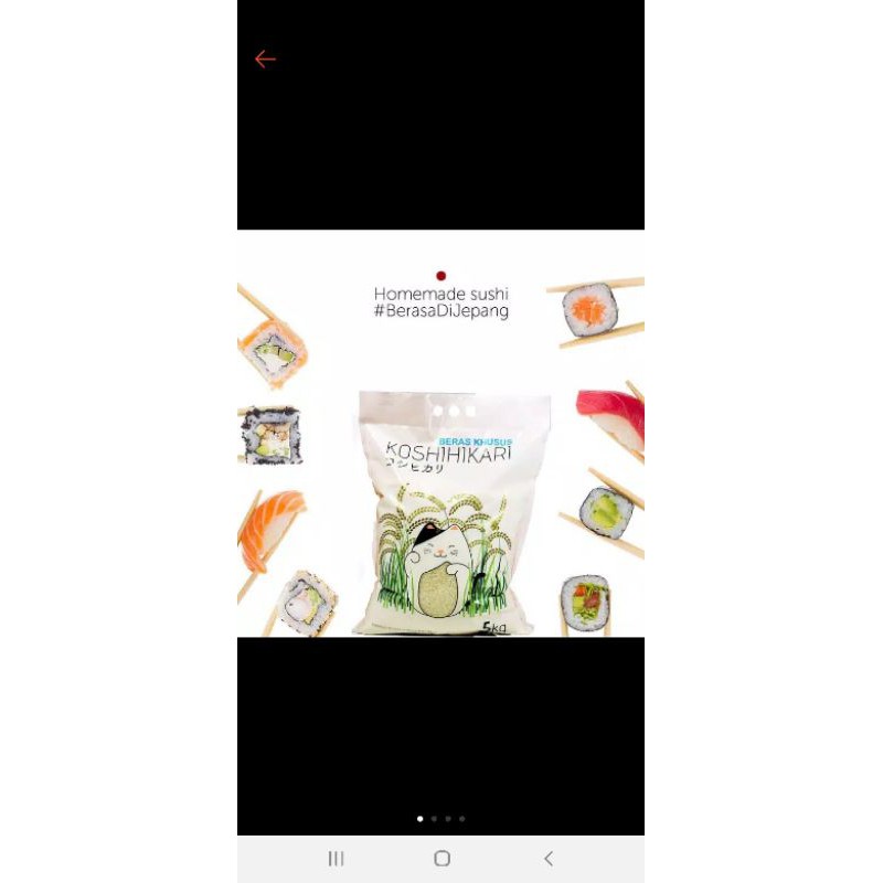 

kosihikari beras jepang