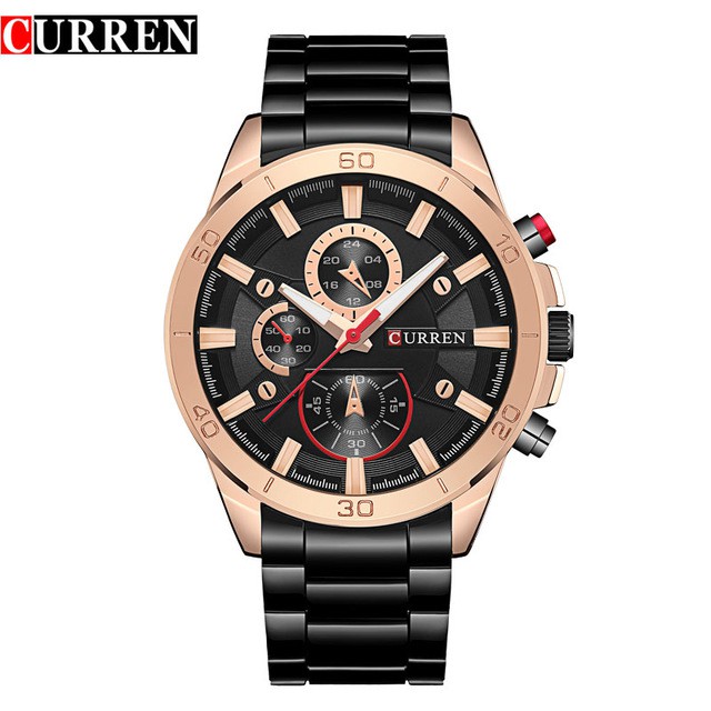 CURREN 8275 Jam Tangan Pria Analog Stainless Steel WK-SBY