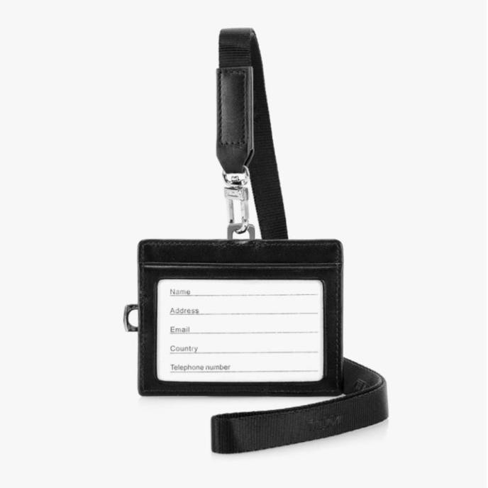 

BARANG BARU TUMI Alpha SLG ID Lanyard - Black Chrome ( Vertical/Horizontal)