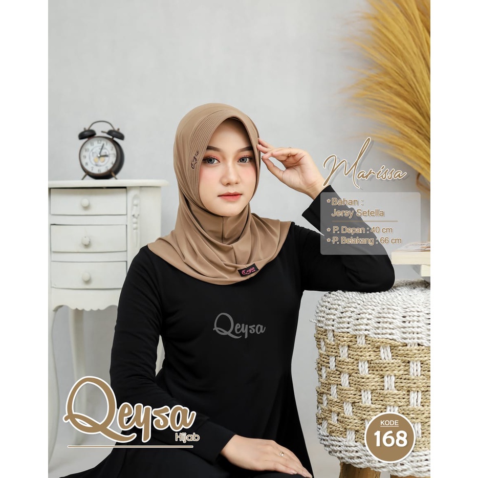 QEYSA HIJAB MARISA SPORT / jilbab olahraga sport polos premium bergo qeysa sport / Hijab Sport / Jil