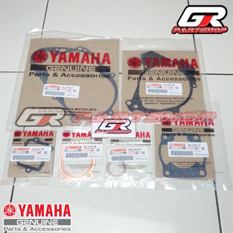 packing set f1zr ori ygp fizr fiz f1z r paking gasket kopling magnet knalpot blok seher atas bawah membran