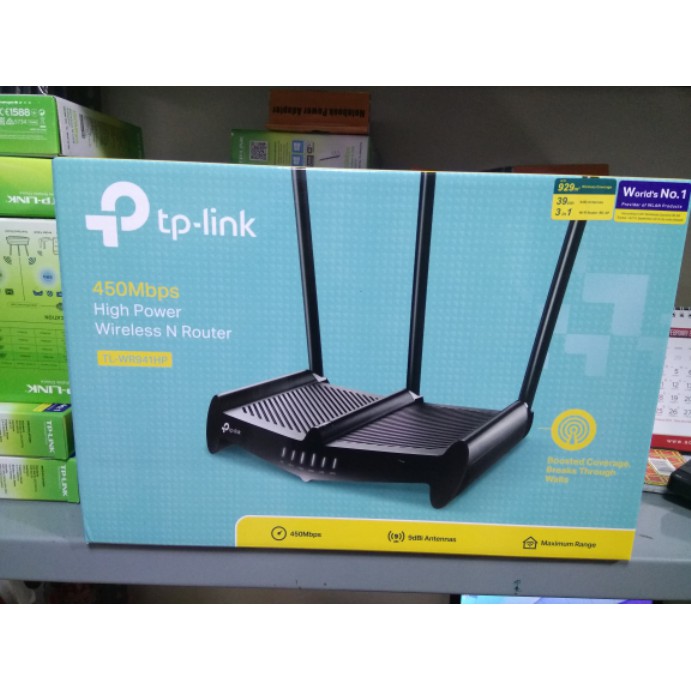 TP-Link TL-WR941HP 450Mbps High Power Wireless N Router