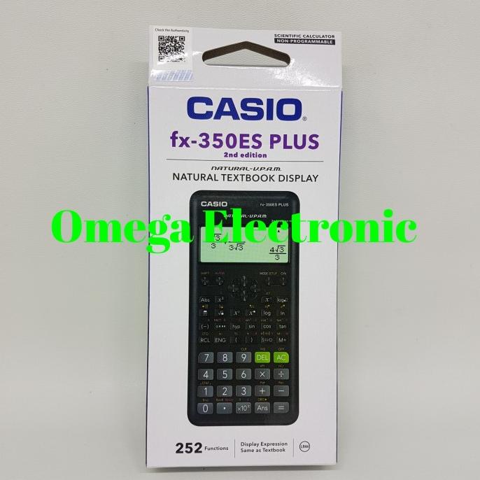 

Casio FX-350ES PLUS Scientific Calculator Kalkulator Sekolah Kuliah