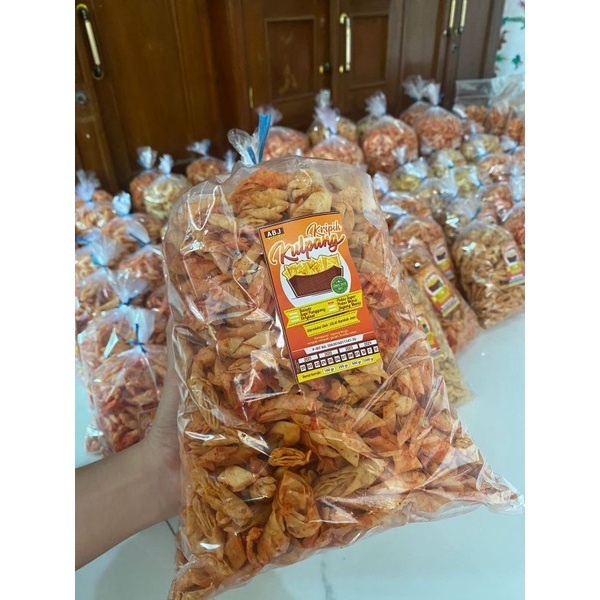 

KERIPIK KULPANG (KULIT PANGSIT) KEMASAN 1000GRAM (1KG) ADA 6 VARIAN RASA KEMASAN PLASTIK