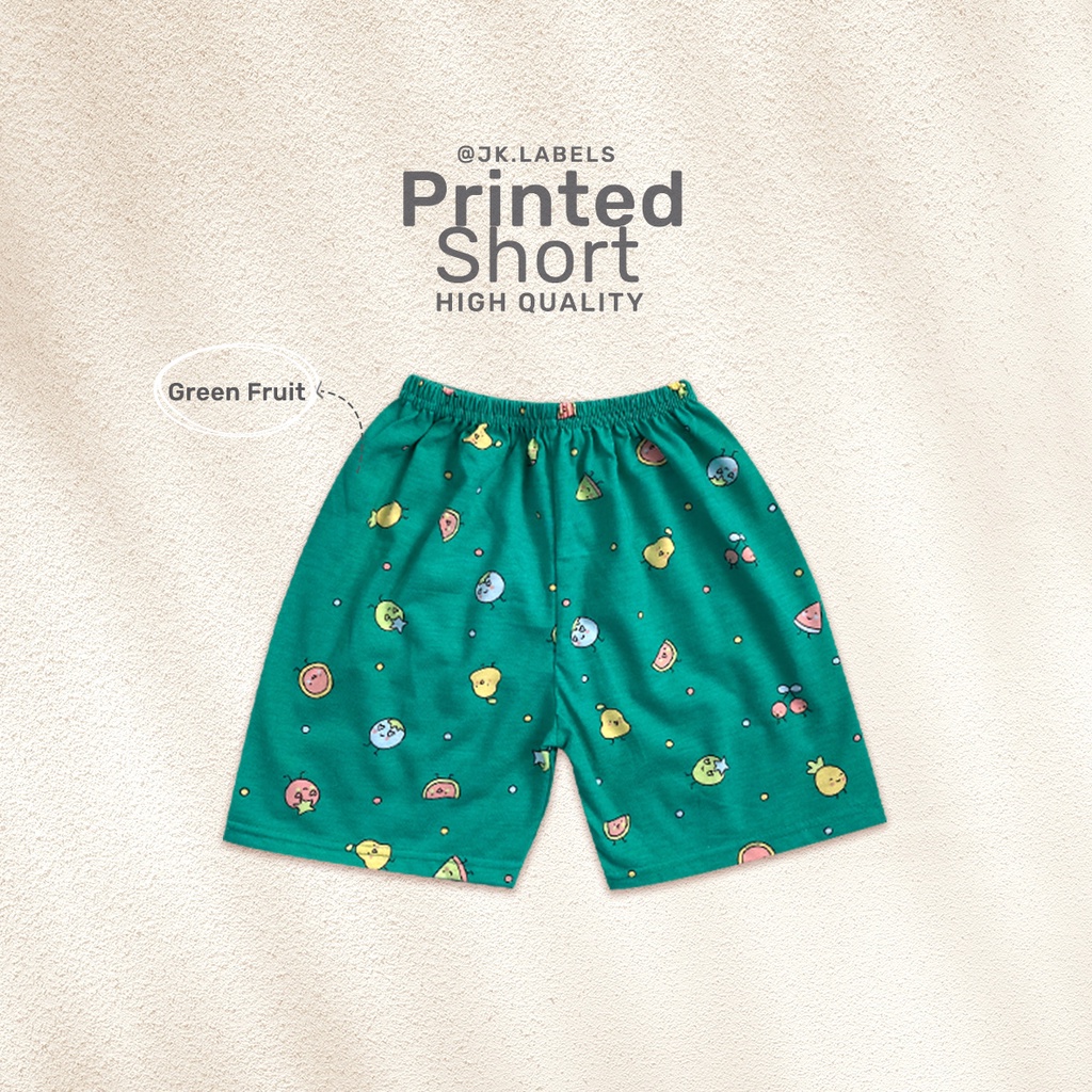 Printed Short (1-8 Tahun)