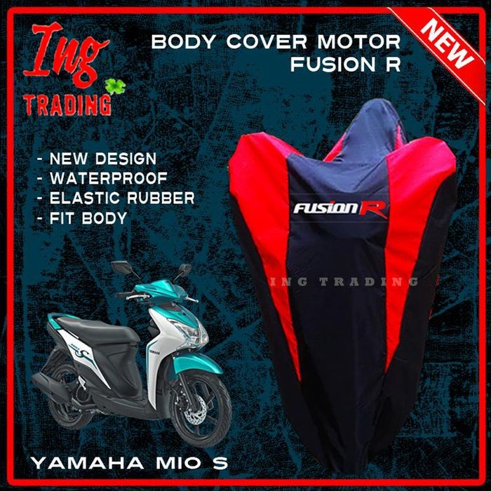 Body Cover Motor Yamaha Mio S / Sarung Motor Mio S / Cover Motor Mio S