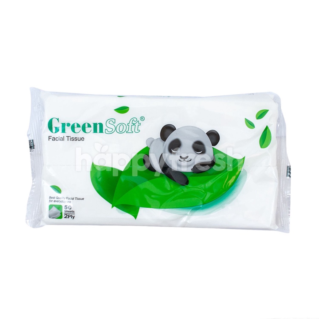 Green Soft Facial Tissue – Tisu Wajah