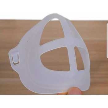 PENYANGGA MASKER 3D MASK BRACKET SILIKON SIRKULASI UDARA TIDAK SESAK DAN NYAMAN DIPAKAI