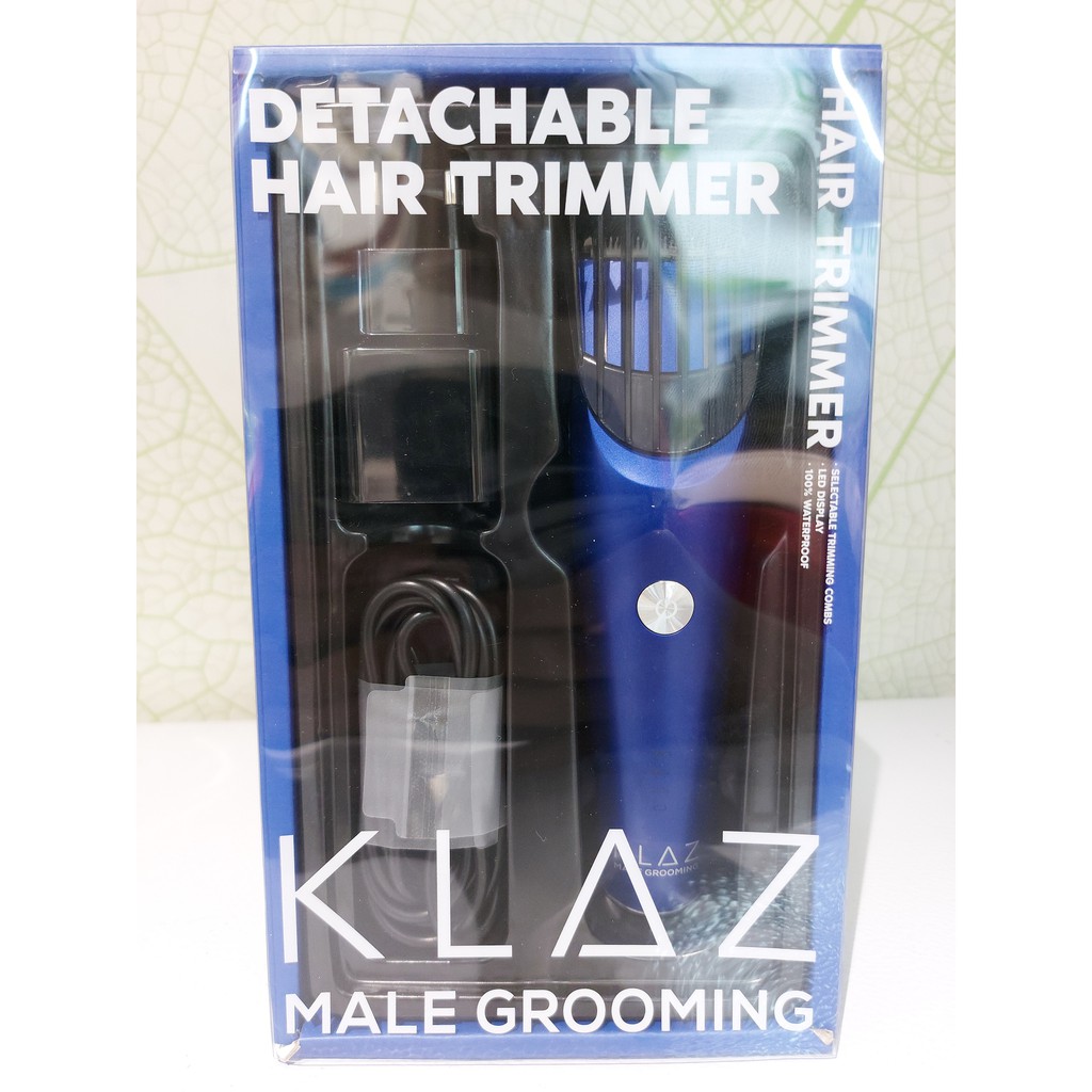 ALAT CUKUR RAMBUT 2000mAh / HAIR TRIMMER BIRU / RECHARGABLE ALAT CUKUR