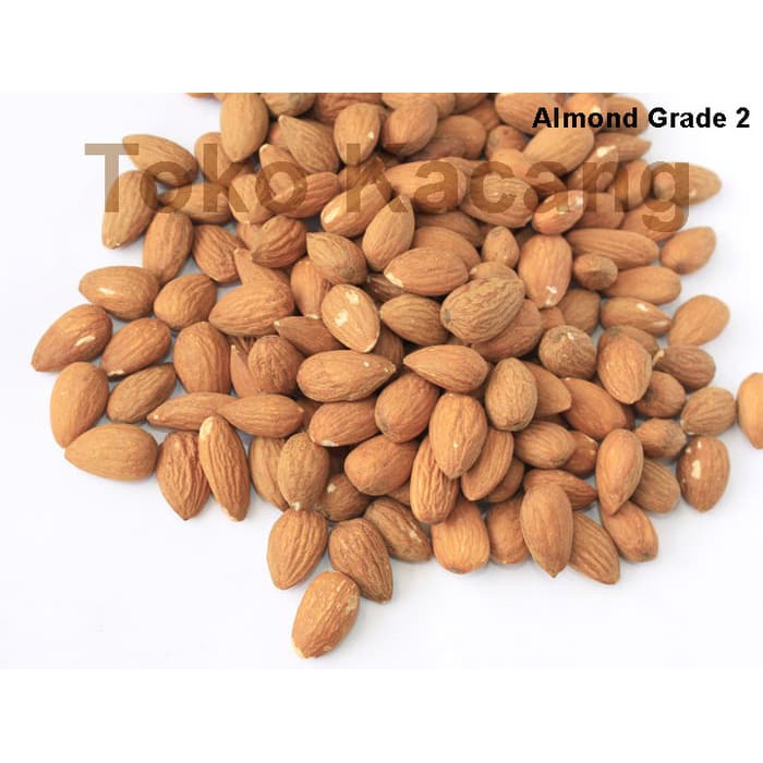 

Kacang Almond Mentah Grade 2 (1kg)