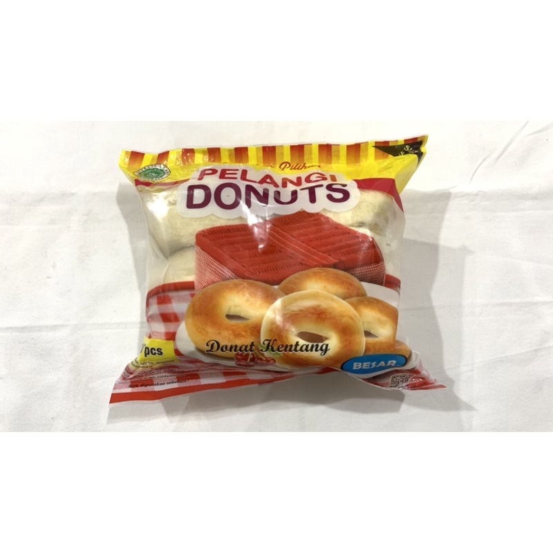 

Donat Pelangi Kentang/Ubi Ungu isi 10pcs STS Frozen