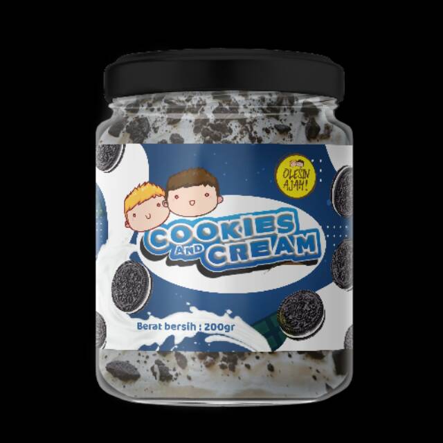 

Cookies cream Olesin Ajah