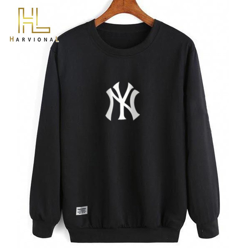 Parisdivarious Sweater Hoodie Sweatshirt Crewneck Ny Bahan Fleece Size S - XXL (Pria &amp; Wanita)