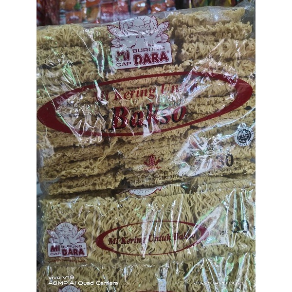 

Mie Bakso Cap burung dara isi 30