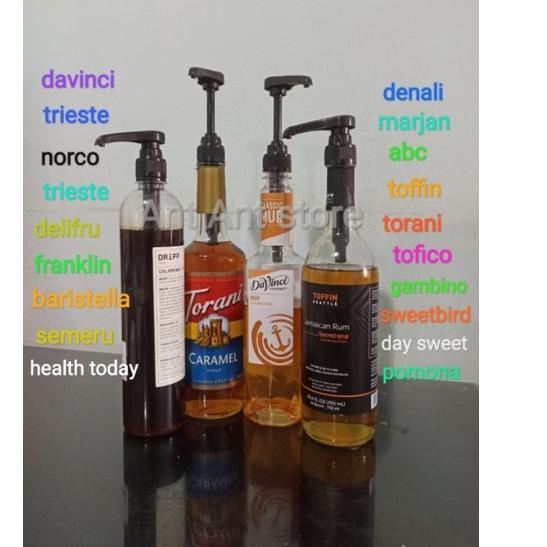 

BISA COD ✔️Sirup pump 8ml drat panjang untuk Davici, Trieste, Dripp, Delifru, Tofin|KD3