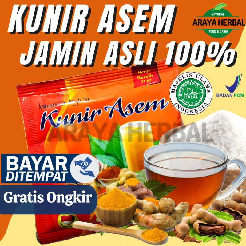 

Bubuk Minuman Herbal Kunir Asem Jamu Madura Madu Murni Kondang Food