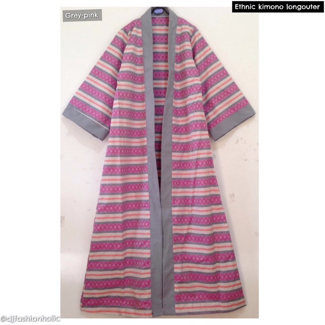 Ethnic kimono longouter