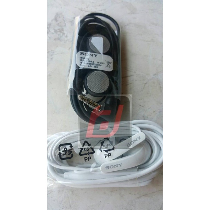 Headset Earphone Original Sony Xperia Mh410C Mh-410C