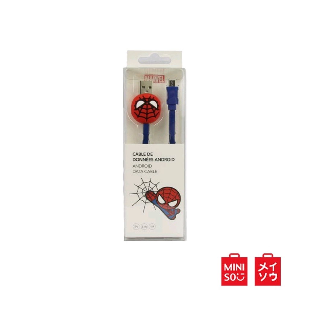 [SALE] Miniso Marvel Android Data Cable ( Micro / Type - C)