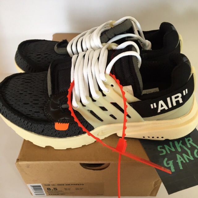 harga nike air presto off white