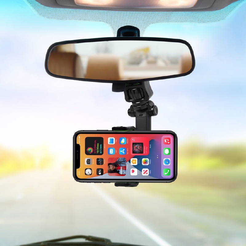 Bracket Dudukan Handphone Gps Navigasi Universal Untuk Headrest Jok Mobil AR