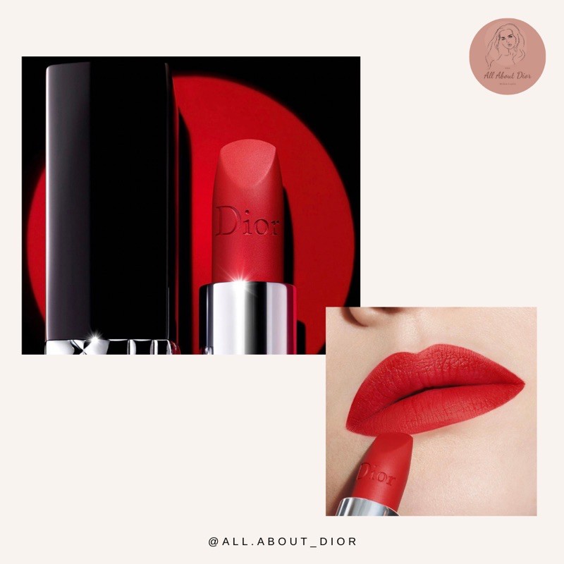 Mini Dior Lipstick Rouge 999