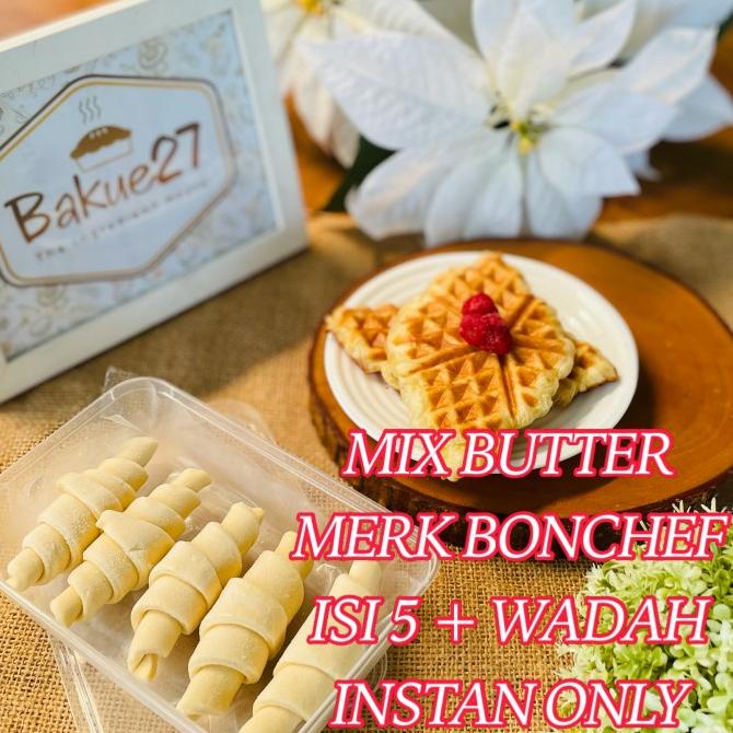 

CROISSANT DOUGH MIX BUTTER 30GR BONCHEF EKSLUSIF Kode 1363
