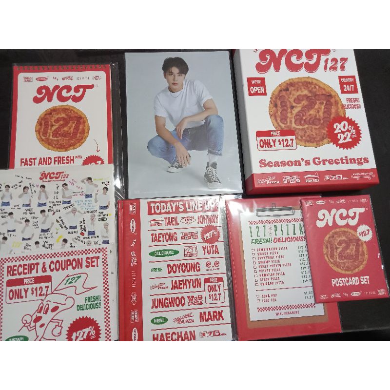 SHARING NCT 127 SEASON'S GREETINGS 2022