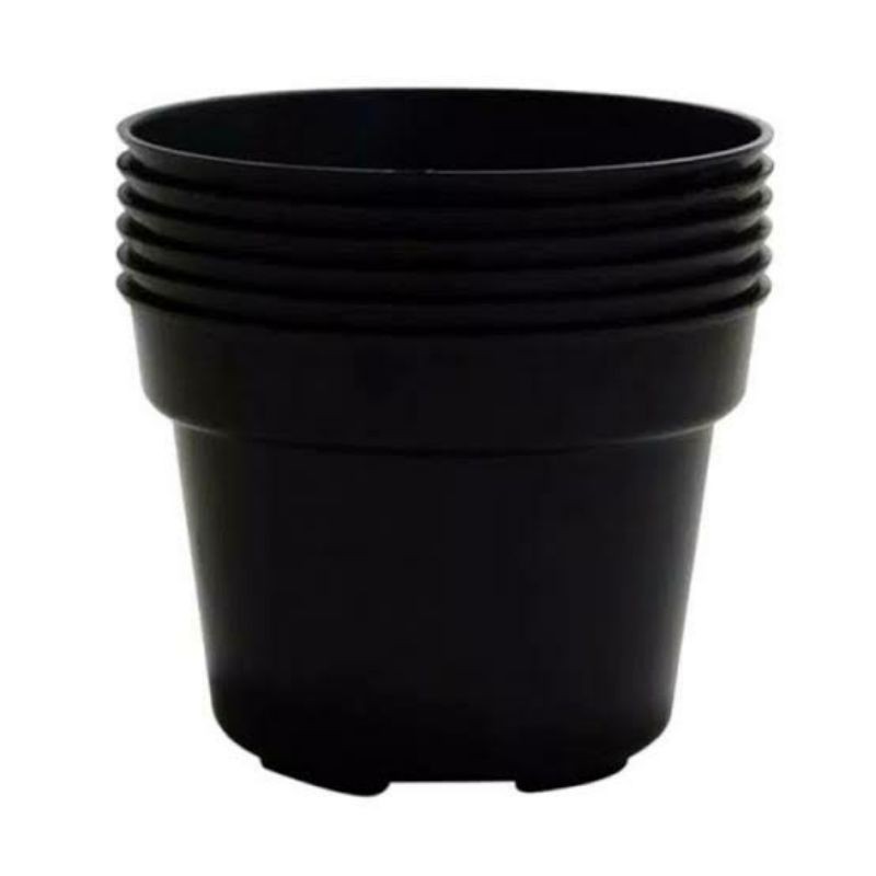 Pot Plastik Hitam 20 CM