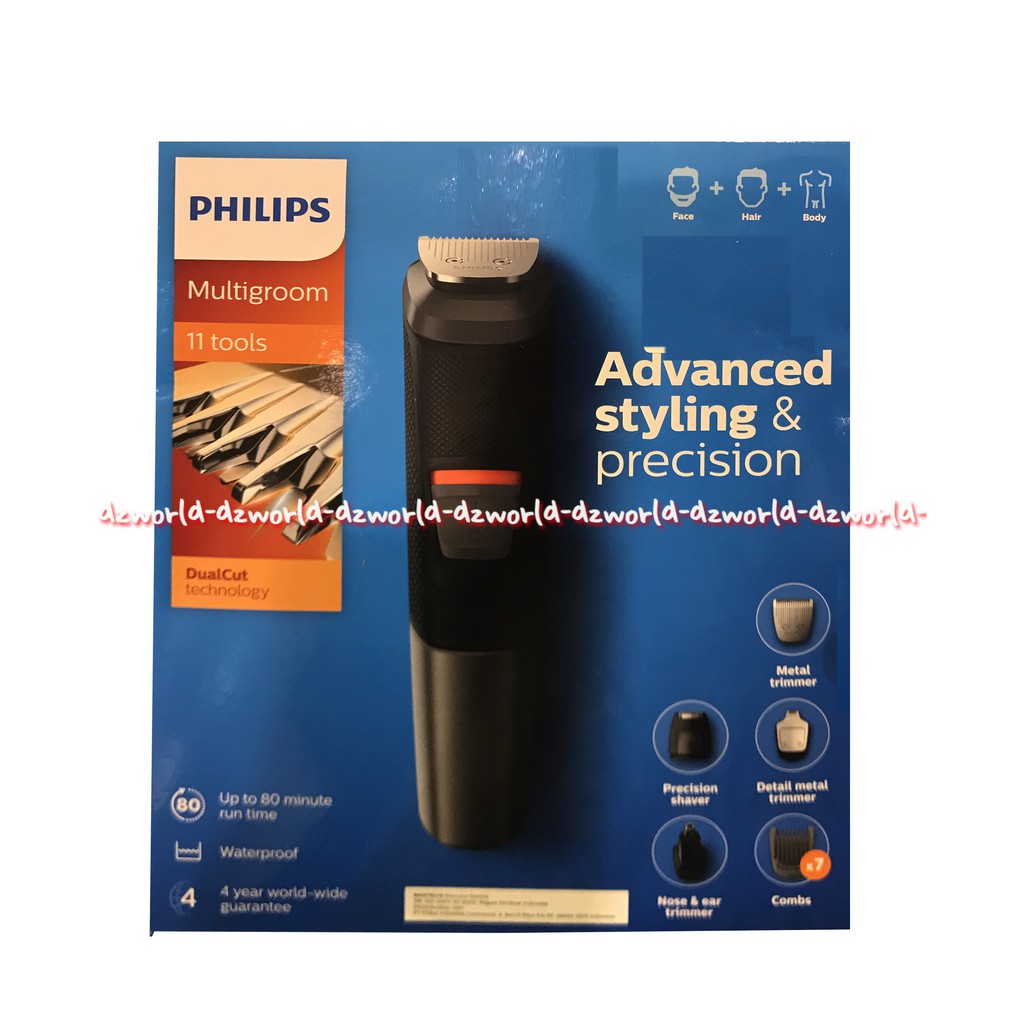 Philips Multigroom Advanced Styling&amp;Precision Pisau Cukur Shaver Alat Cukur Multi Grooming