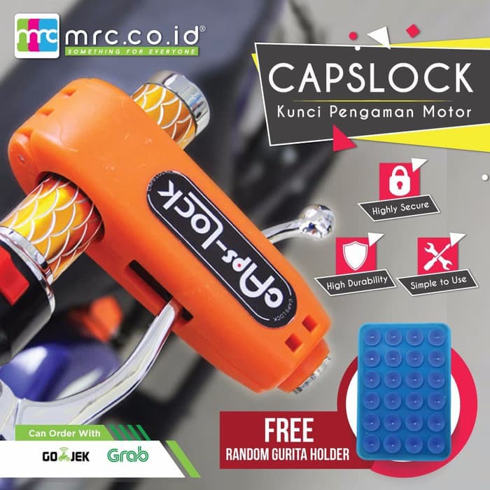 Kunci Gembok Pengaman Anti Maling Stang sepeda Motor Murah