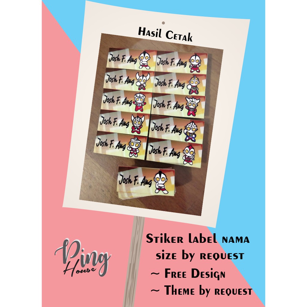 

Cetak Stiker Label Nama Tema by Request