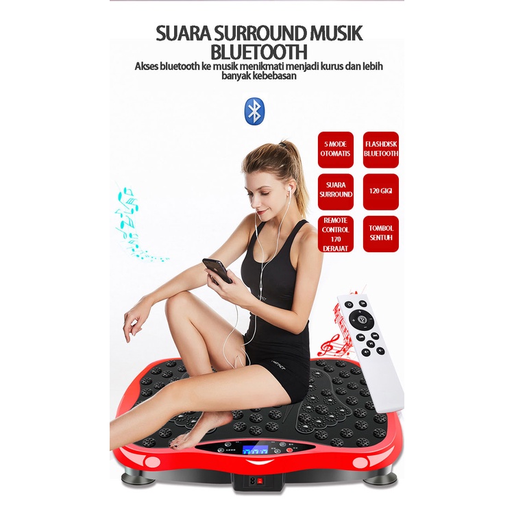 Alat Pijat Elektrik Body Slimmer Alat Pelangsing Perut Alat Olahraga Alat Fitness Triumph KL006