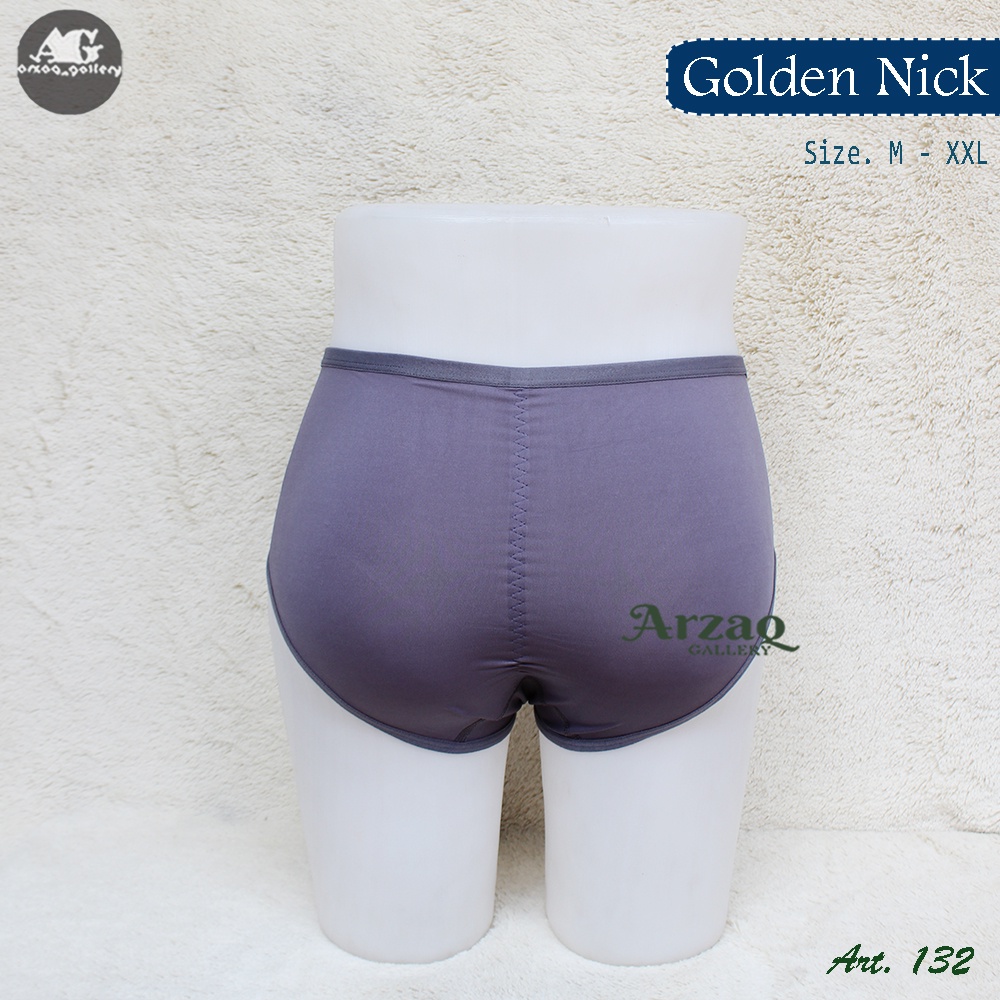 [ 6 pc ] CD Golden Nick 132 | Celana Dalam Wanita Polyester | CD Wanita | Celana Dalam Wanita | Cd Golden Nick | Arzaq GALLERY | cd | Golden ncik