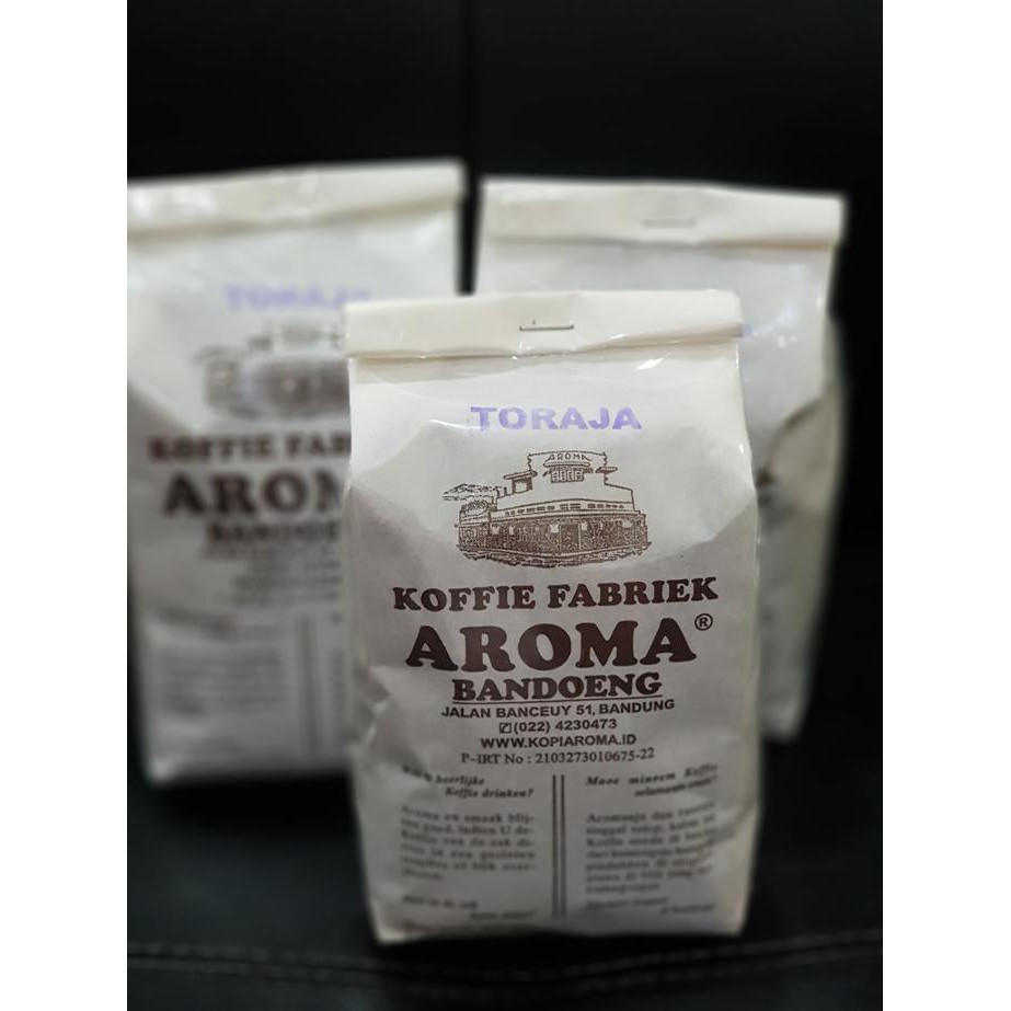 

Kopi AROMA Bandung // Arabica Toraja BOOM SALE