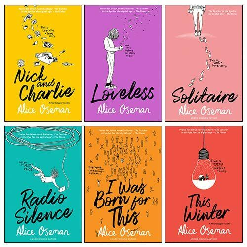 [ENGLISH] NOVEL ALICE OSEMAN COLLECTION - THIS WINTER - LOVELESS - SOLITAIRE - RADIO SILENCE - I WAS BORN FOR THIS - NICK AND CHARLIE [ORIGINAL]