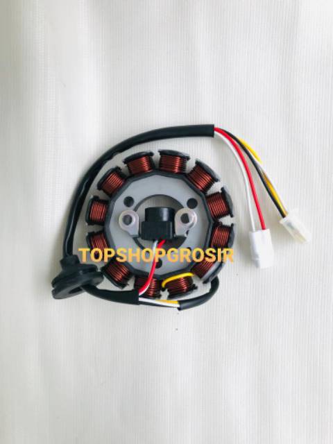 STATOR ASSY SPOOL ASSY SPULL GULUNGAN + PULSER MIO LAMA OLD