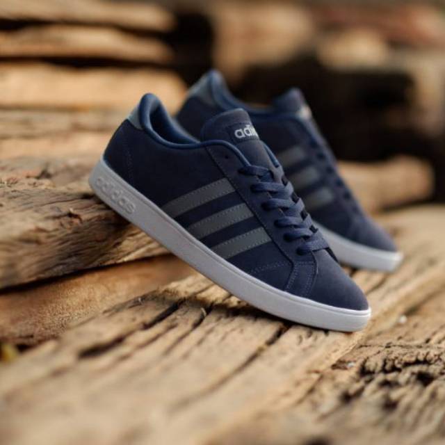 Sepatu Adidas Neo Baseline Navy White Original BNWB