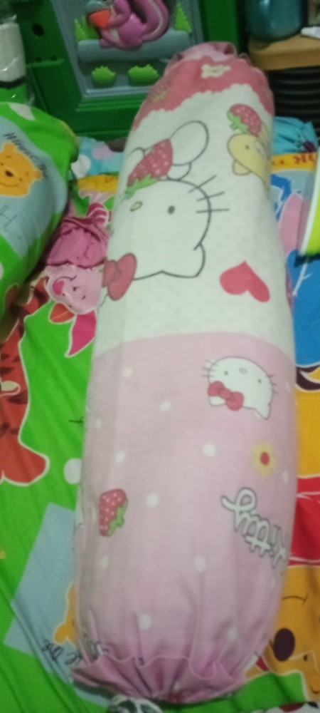 Guling Anak Polos Restking D18x65 Cm