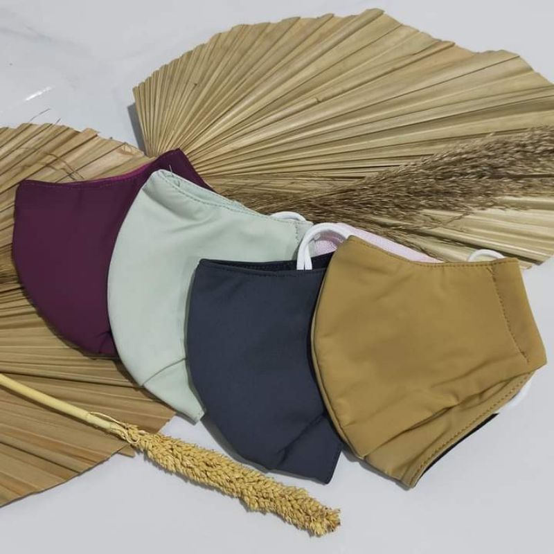 (NEW) SALE ❤️ ORIGINAL WACOAL MASK COTTON 3D 3PLY MASKER KAIN MASKER TALI STOPPER ADJUST MASKER KATU