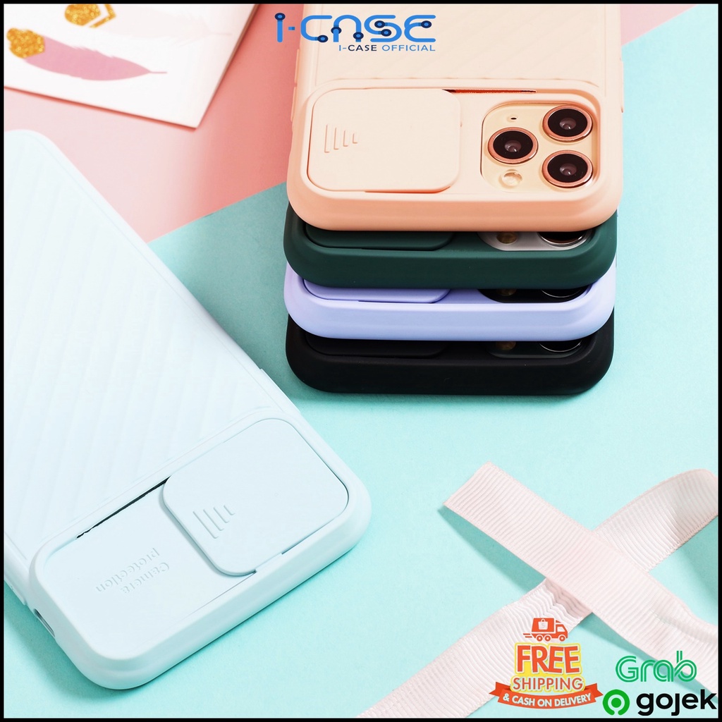 SLIDE CAMERA LENS SOFT CASE PROTECTION FOR IPHONE 11 PRO MAX X 6 7 8 PLUS