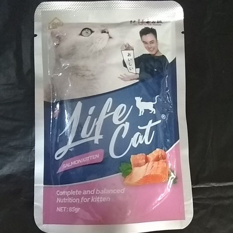 Life cat Makanan kucing basah Life cat Sachet