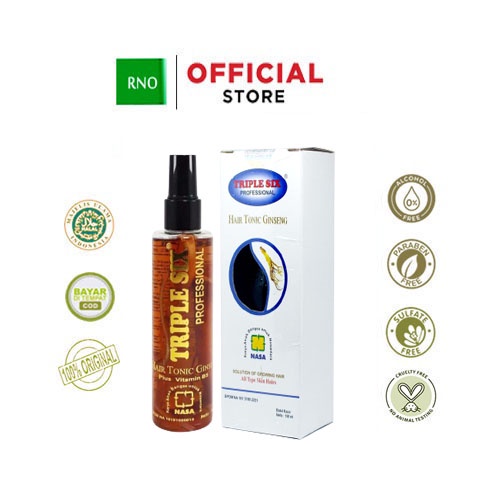 TRIPLE SIX Hair Tonic Ginseng  Penumbuh Rambut