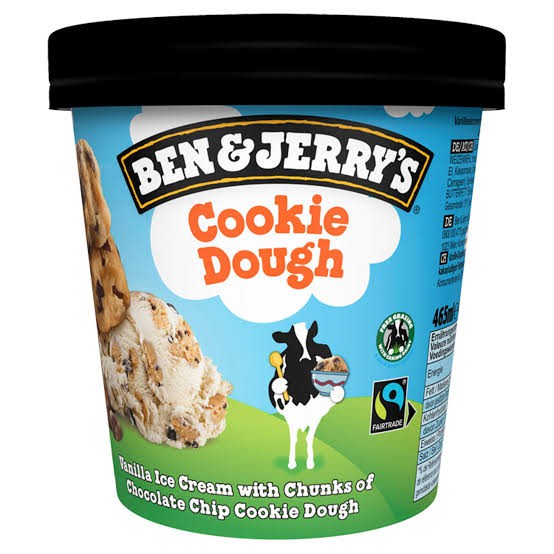 

New Arrival - Ben & Jerry'S Vanilla Ice Cream Chocolate Chip Dough 458 Ml Impor