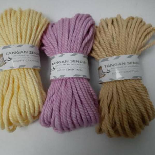 

cvf!!366 Tali Macrame / tali katun kualitas premium polyester