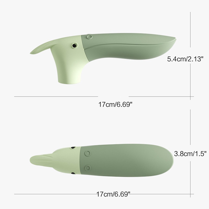 Mary Cover Gagang Pintu Bentuk Burung Mulut Besar Bahan Silikon Anti Statis Untuk Keamanan Bayi / Anak