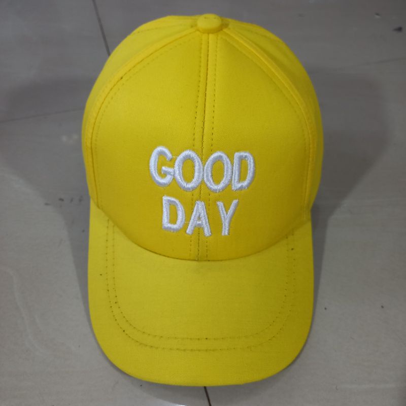 Topi Baseball Anak Bordir its ok // Good Day // Feel Good-4