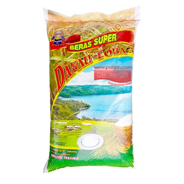 Beras Super Cap Danau Toba 20kg  Via Go-Send
