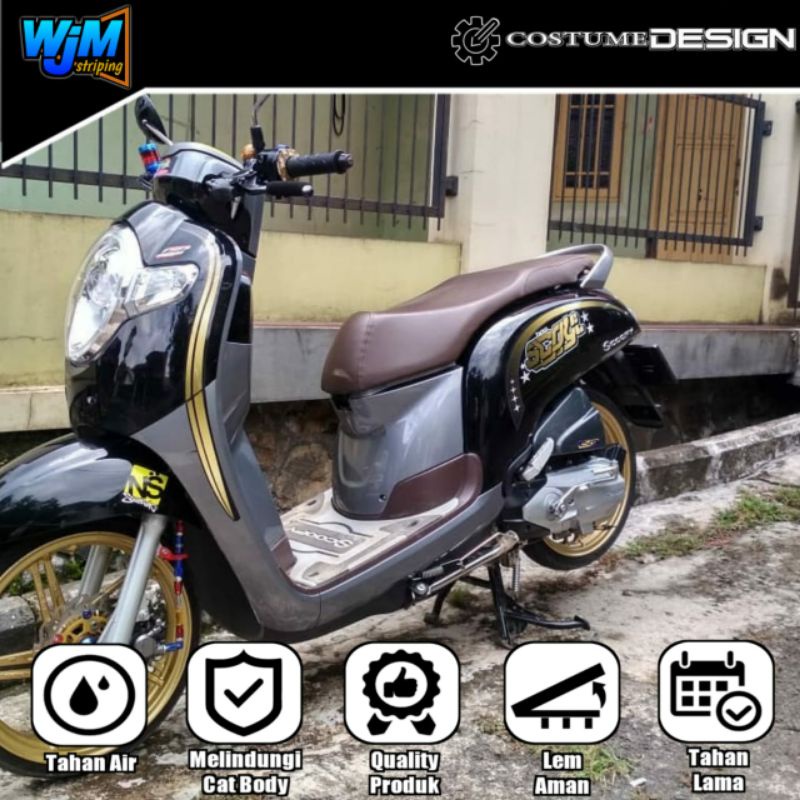 STRIPING SCOOPY NEW LIST GOLD